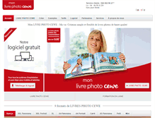 Tablet Screenshot of livrephoto-cewe.ch